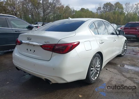 2018 Infiniti Q50 3.0T Luxe from USA, damaged, VIN JN1EV7AP1JM353081